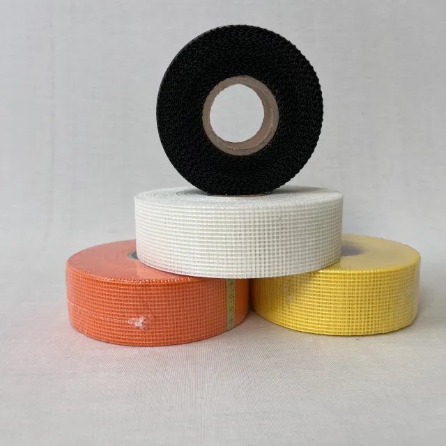 Alkali-resistant fiberglass mesh drywall tape Alkali-resistant fiberglass mesh drywall tape
